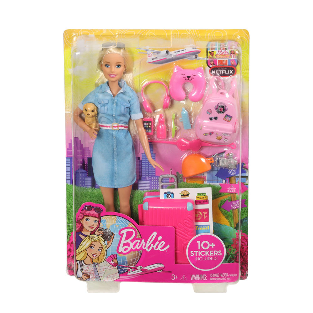 Barbie Explora Y Descubre Barbie Viajera - Oechsle