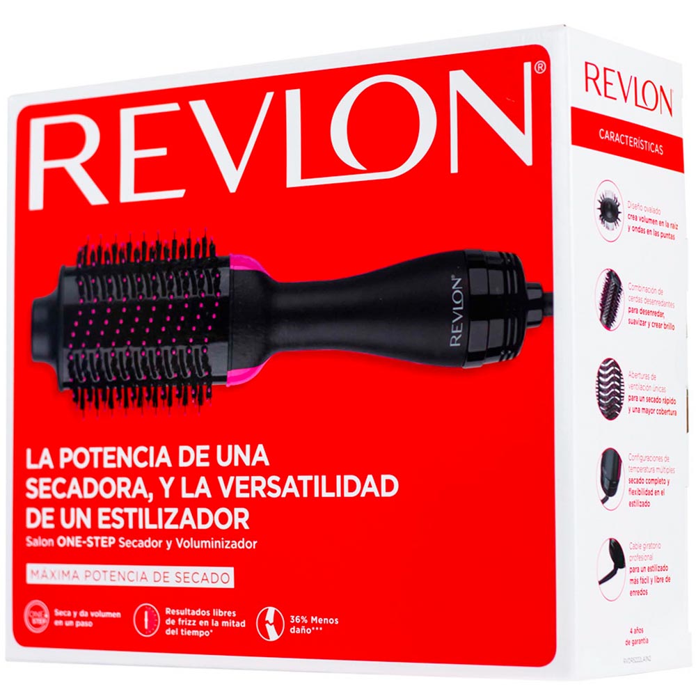 Secador y Voluminizador de Cabello REVLON RVDR5222LA2 Negro - Oechsle