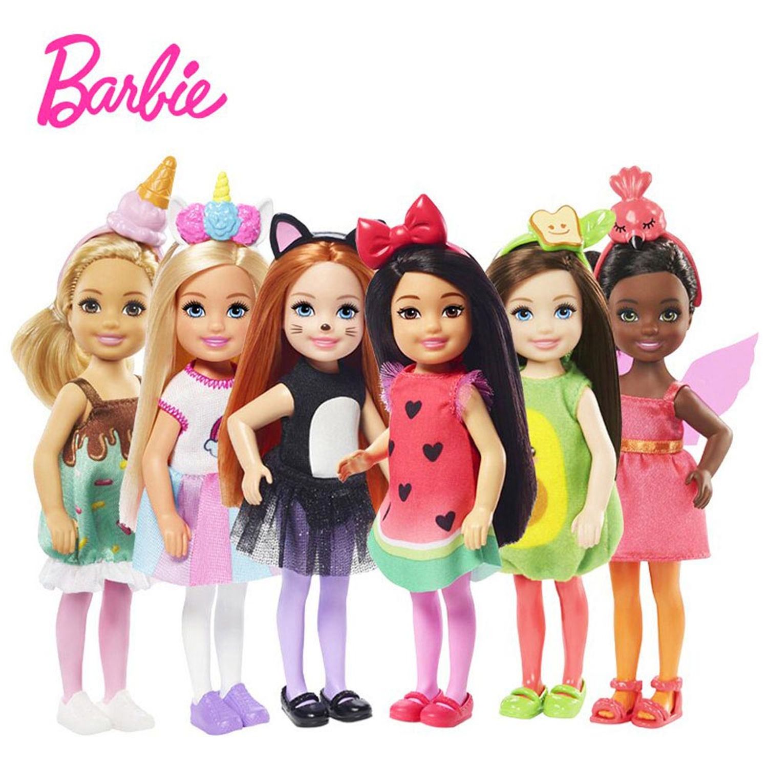 Disfraz caja Barbie 3D para mujer