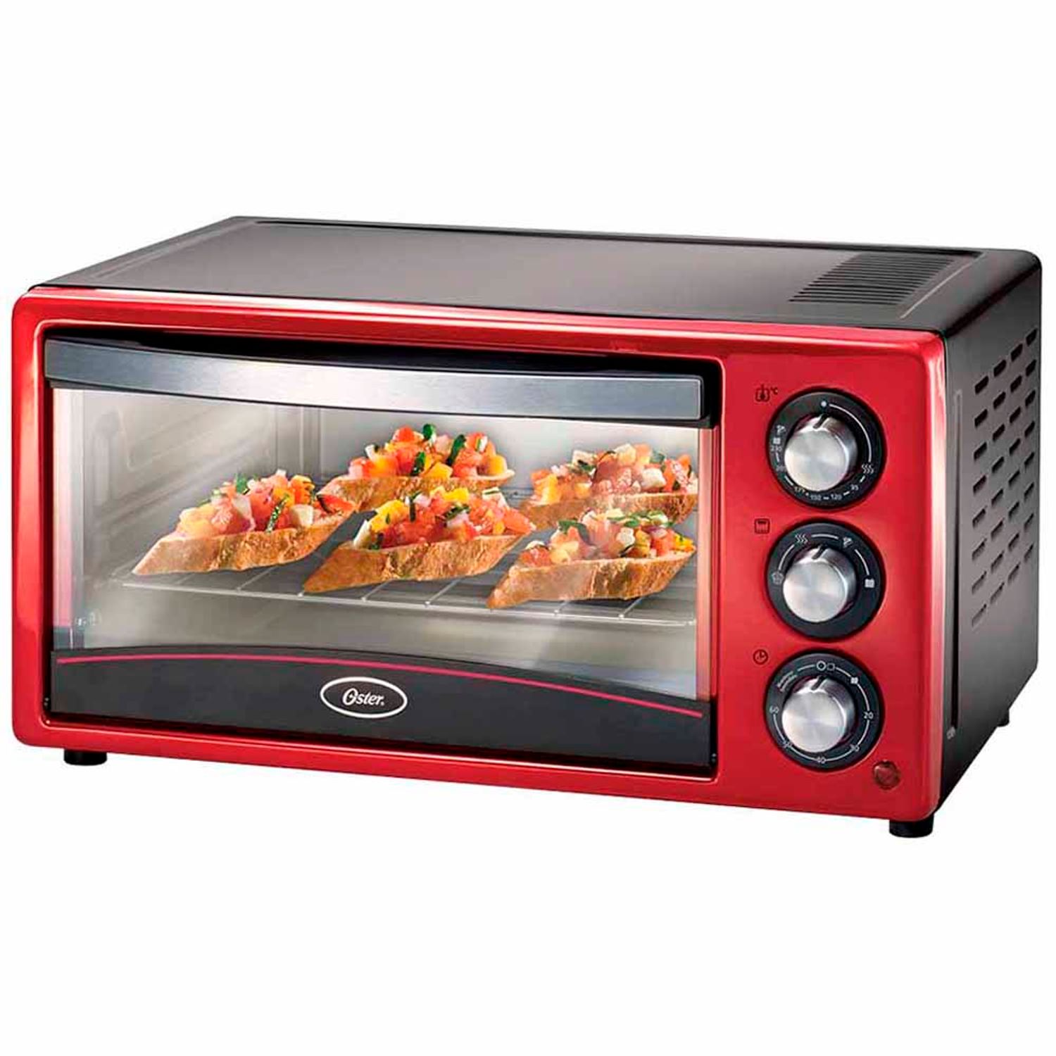Horno Eléctrico OSTER TSSTTV15LTR053 Rojo - Oechsle