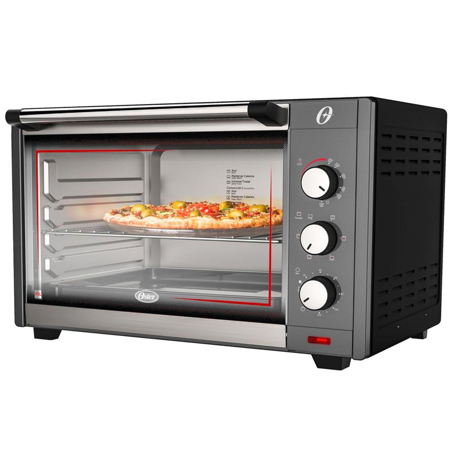 Horno Eléctrico OSTER 45L TSSTTV0045 Negro - Oechsle
