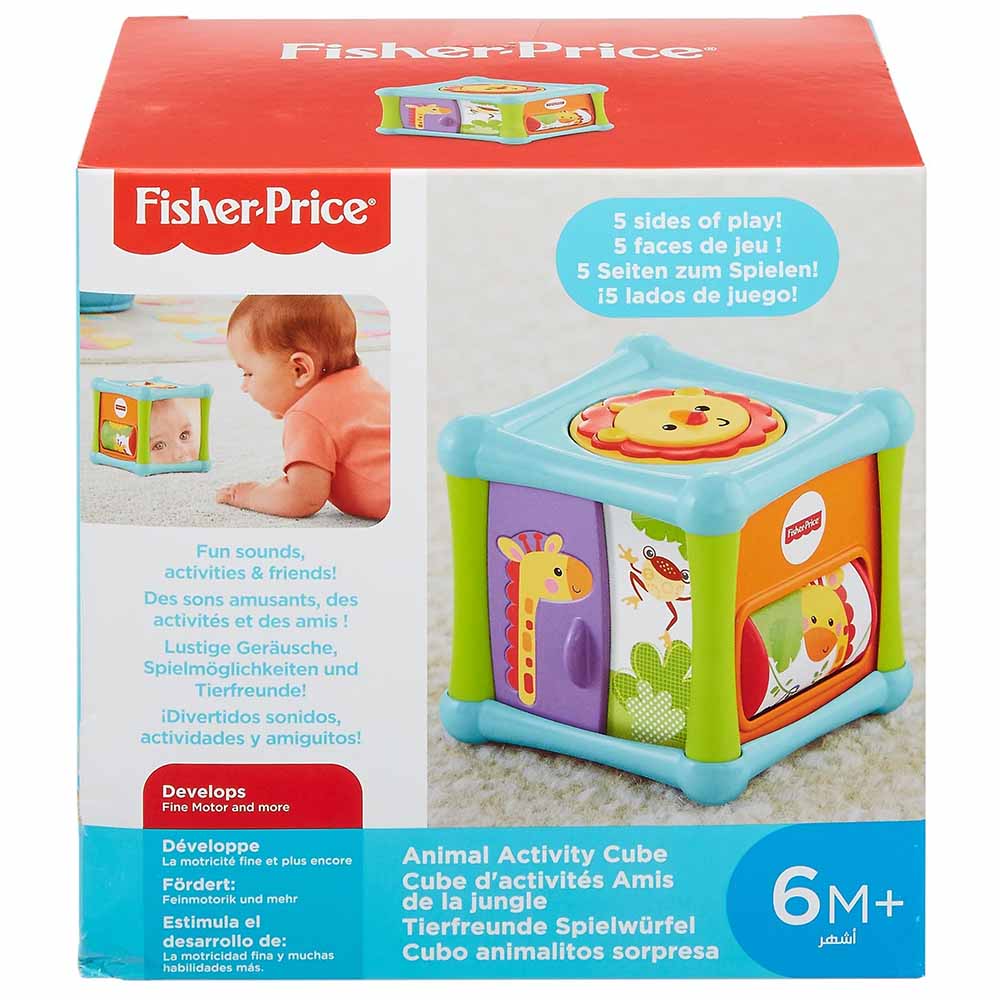 Cubo de Actividades FISHER PRICE Animales Oechsle