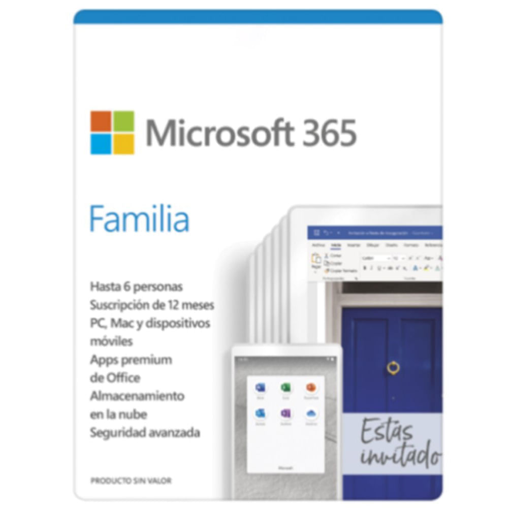 Software MICROSOFT 365 Familia - Oechsle
