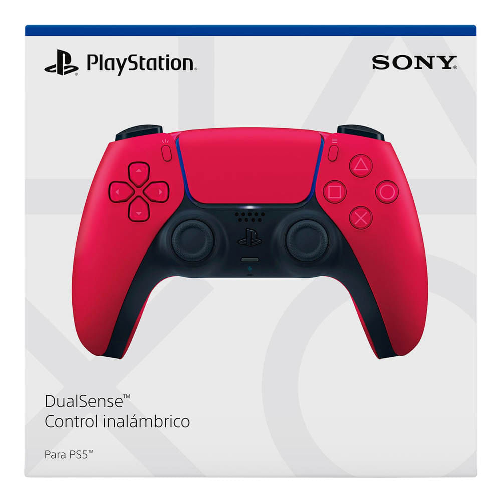 Mando PS5 DualSense Cosmic Red