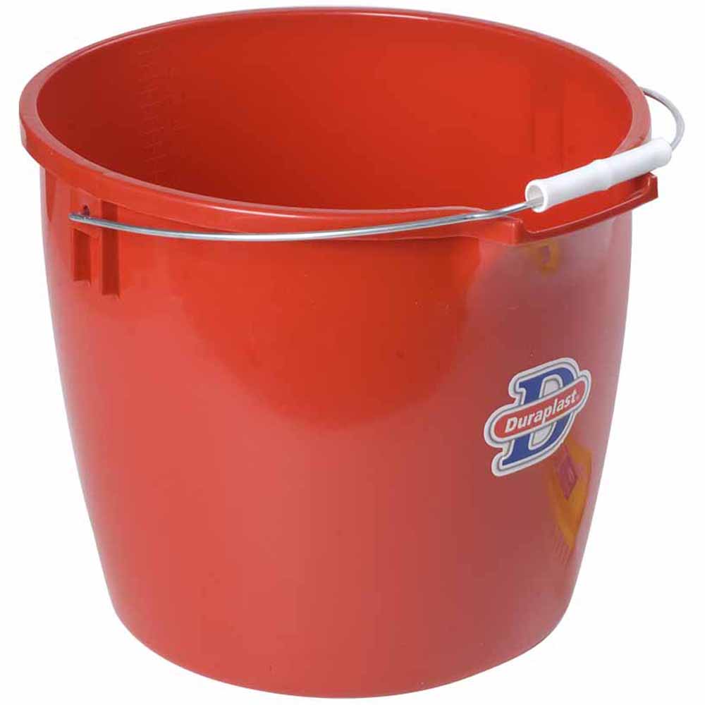 Balde con Pico DURAPLAST Rojo 15L