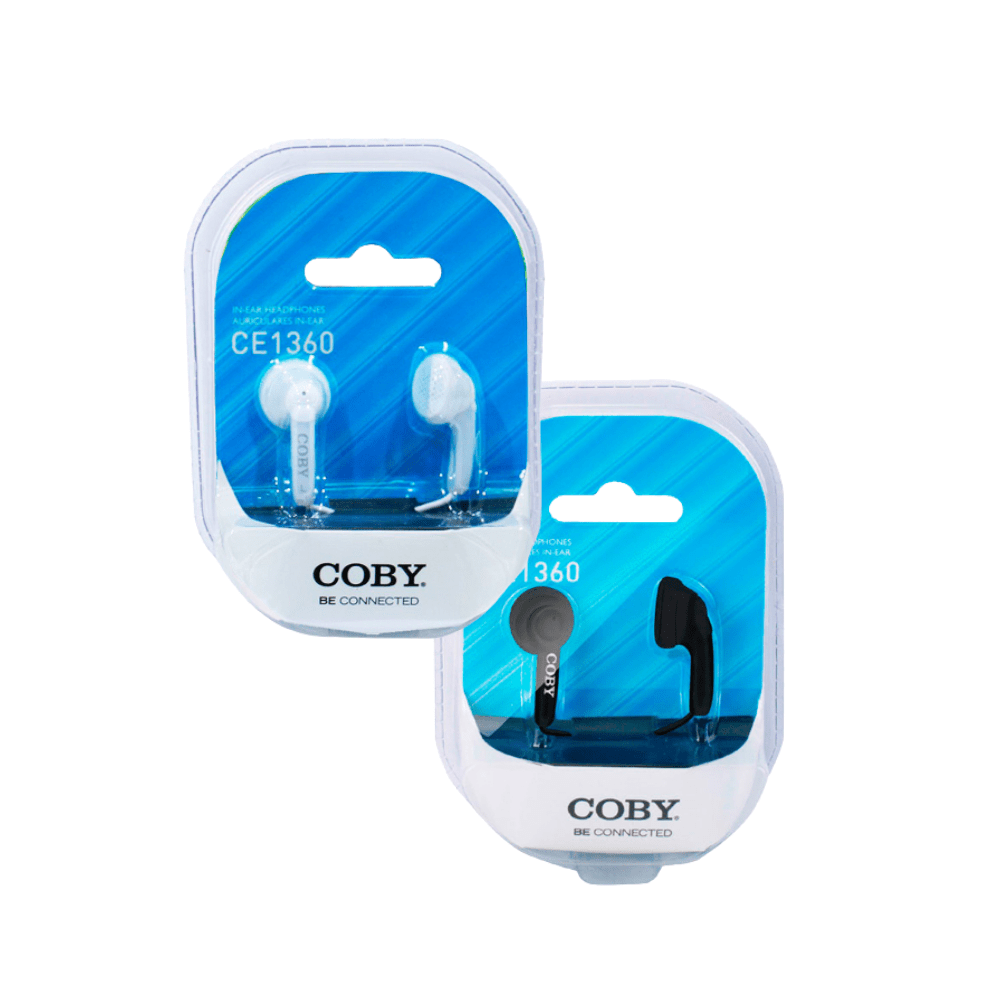 Audífono Coby In Ear CE1360BK Negro