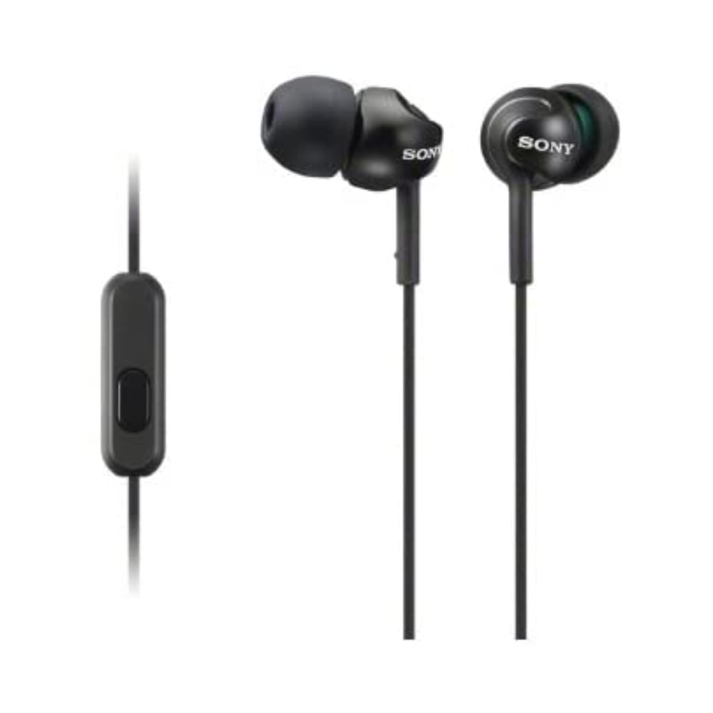 Audífono con Micrófono Sony MDREX110APB Negro