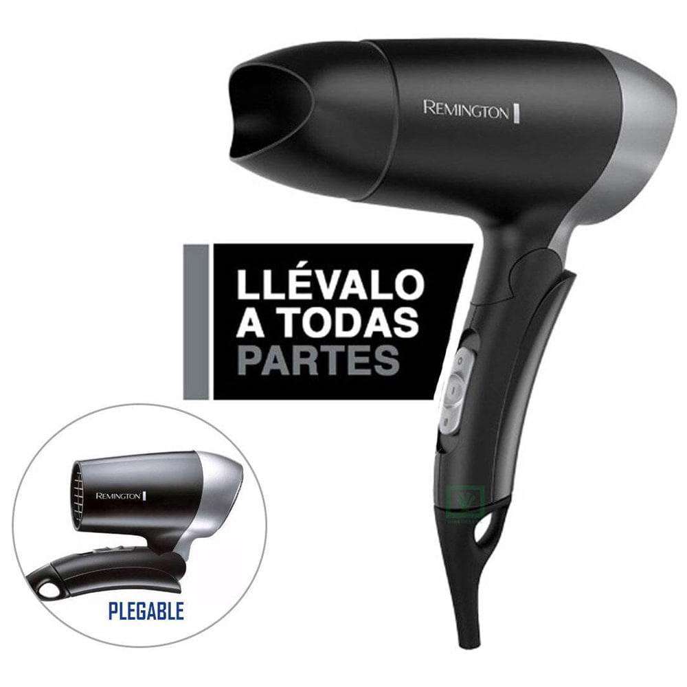 Secadora Para Viaje Plegable REMINGTON D2400 2Velocidades