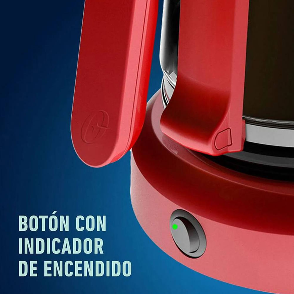 Cafetera Oster BVSTDCS12R 12 Tazas Filtro Permanente Roja | Oechsle -  Oechsle