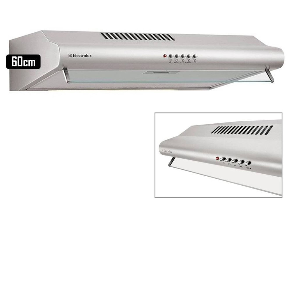 Campana Extractora Electrolux EJSE242TBIS 3Velocidades 125 Watts