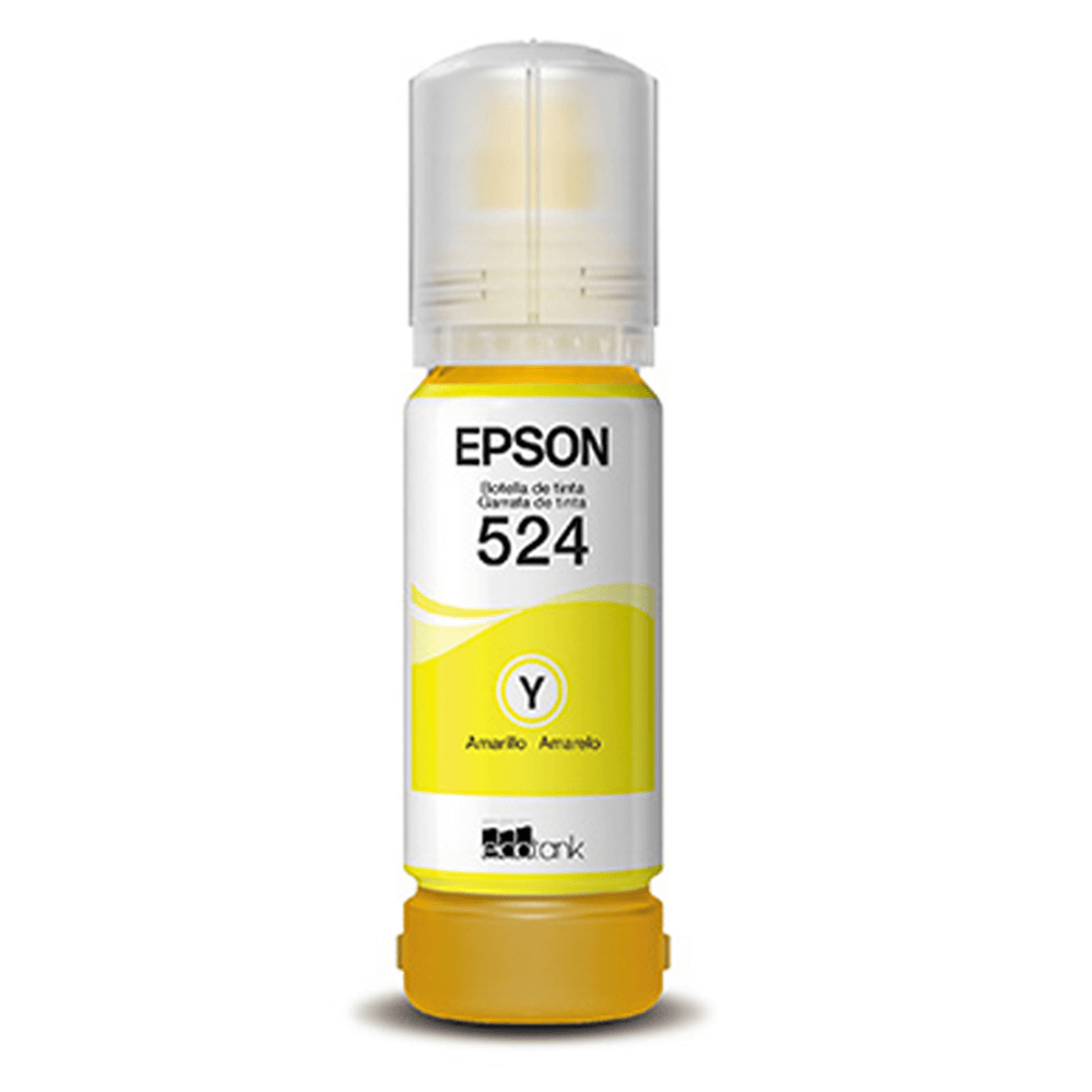 Botella de Tinta EPSON 524 Yellow | Oechsle - Oechsle