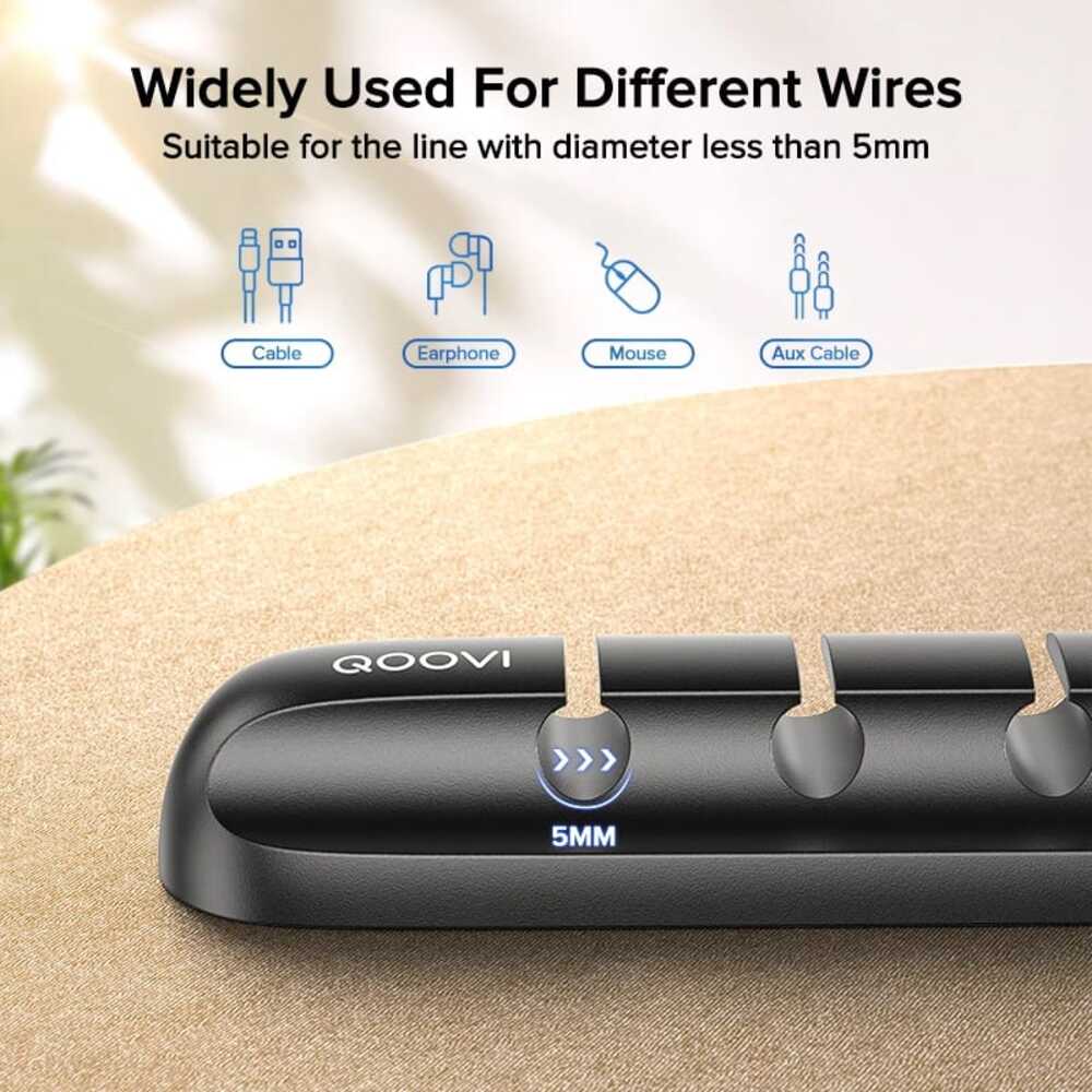 Organizador de cables para escritorio GENERICO