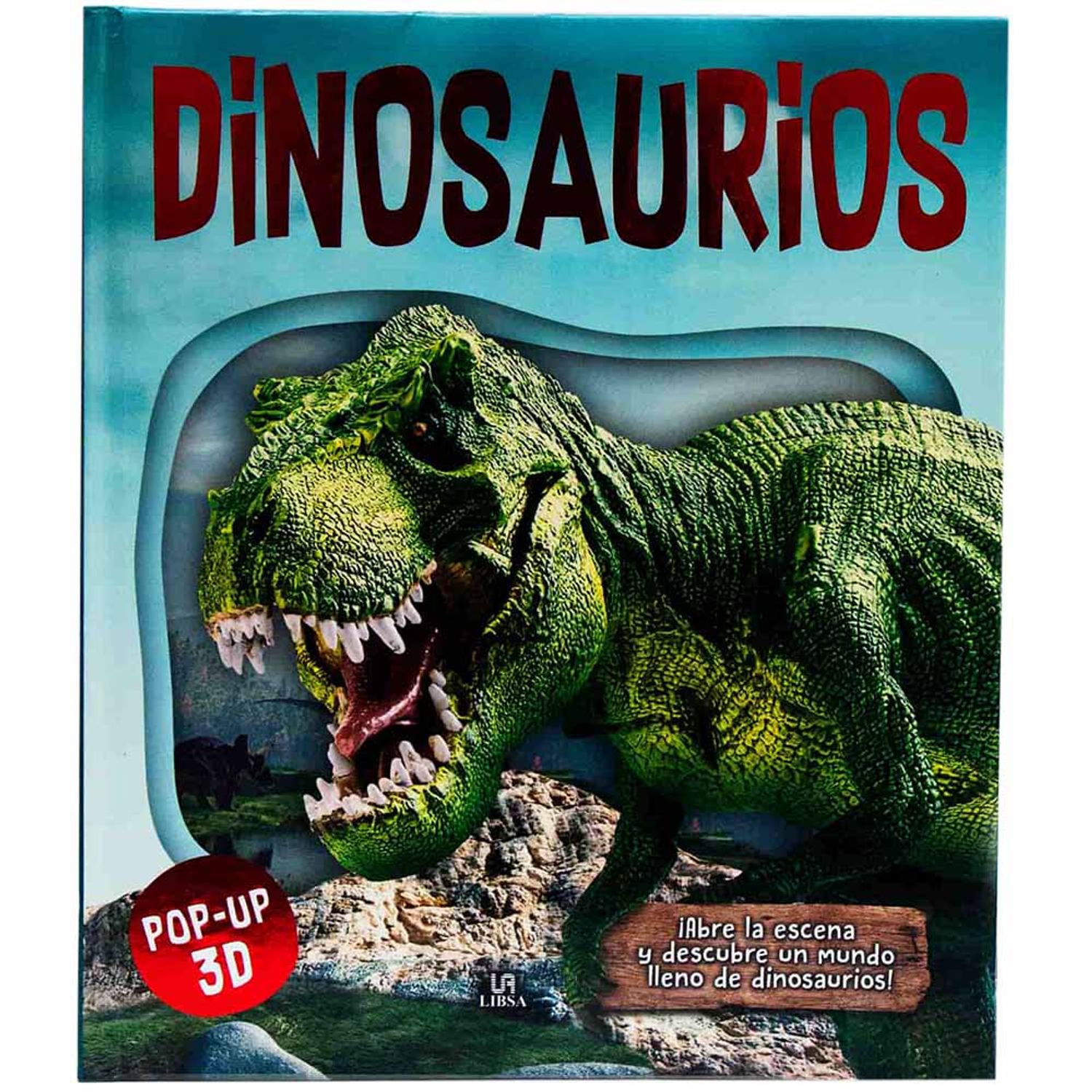 Libro INCA Pop Up 3D Dinosaurios - Oechsle