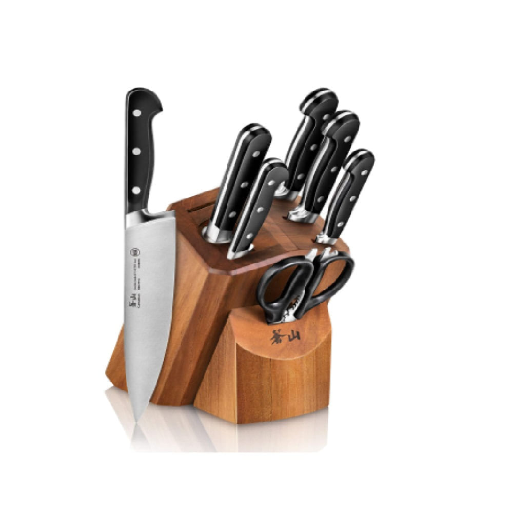 Set Cuchillos 8 Accesorios Con Soporte – Kitchen Center