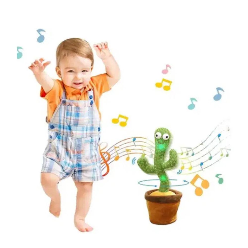 Juguete Cactus Bailarín Musical Imita con Ropa