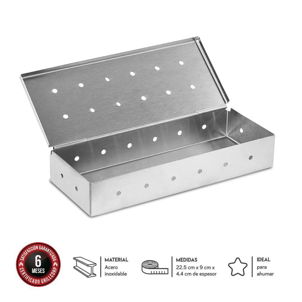 Caja Ahumadora Inoxidable Parrillera