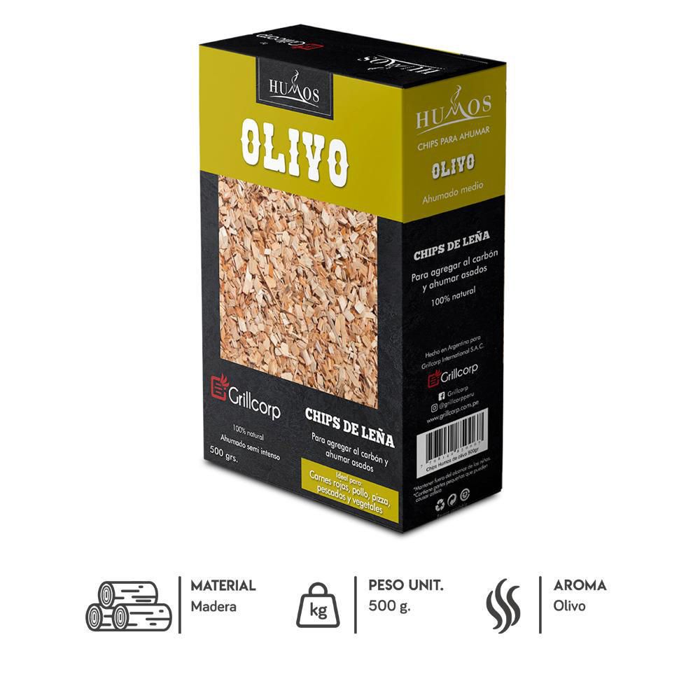 Astillas de Olivo 500Gr