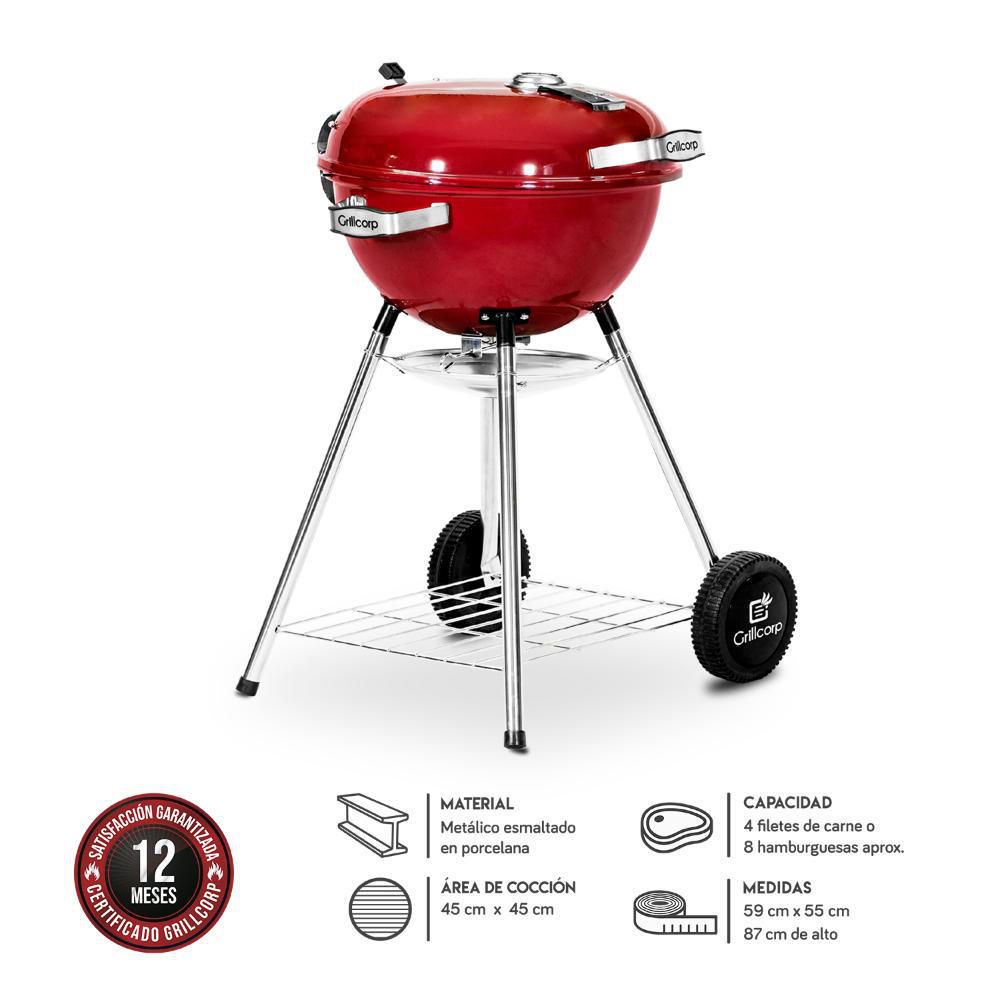 Parrilla Sheriff 18"" Rojo