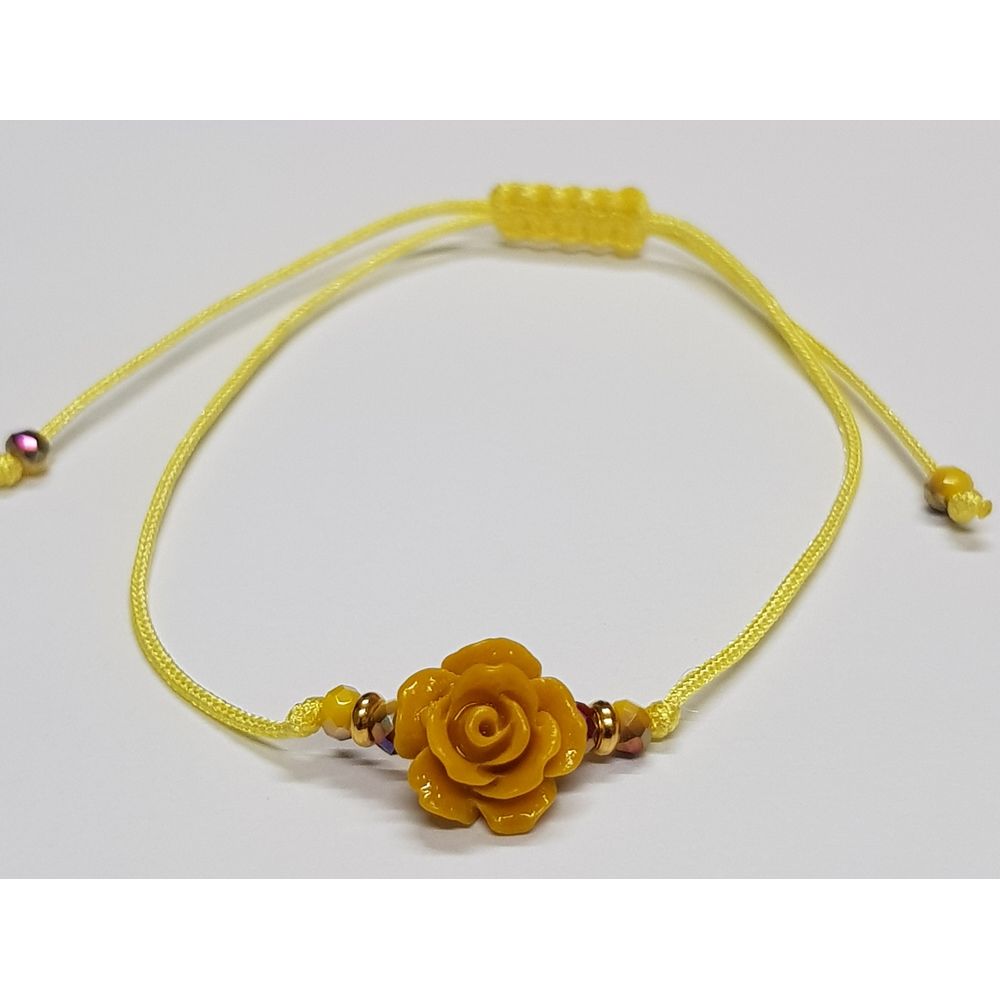 Pulsera Penélope Mati Flor Amarilla