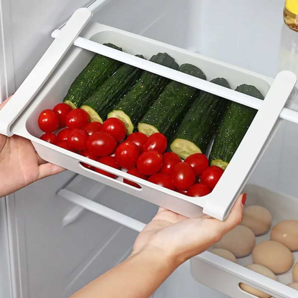 Organizador de refrigerador porta huevos vegetales pequeños GENERICO