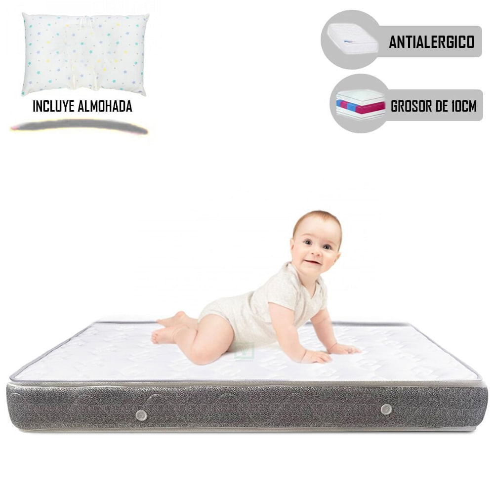 Colchón de Bebe para Cunas Pack and Play de 4" LIFESTYLE