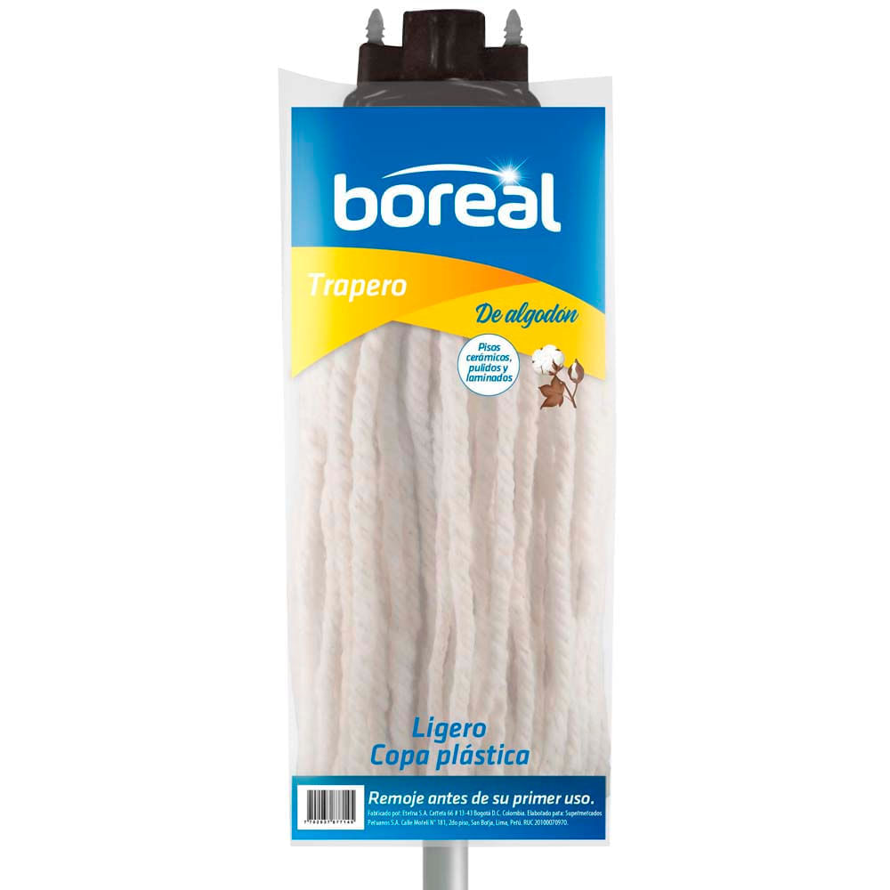 Trapero BOREAL con Mango Metálico