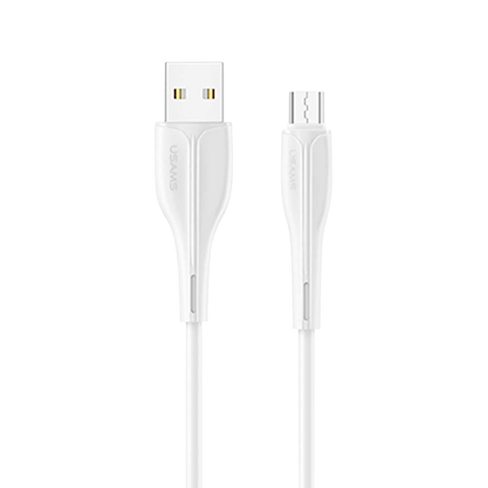 Cable MicroUSB USAMS US-SJ373 1m Blanco