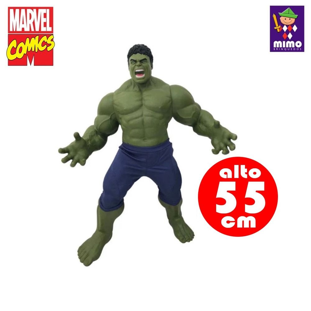 Muñeco Hulk MARVEL Avengers Endgame Gigante 55cm de Alto | - Oechsle
