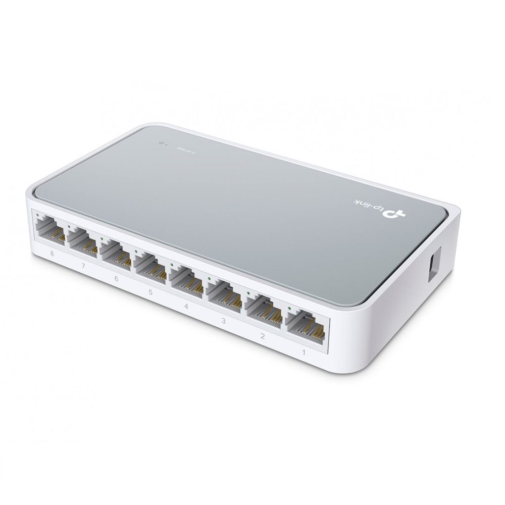 Switch TP-Link TL-SF1008D de 8 Puertos 10/100Mbps
