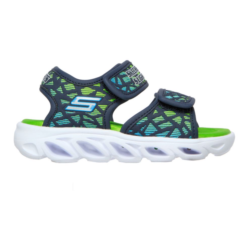 Sandalias Skechers Niño Hypnospl Verde2 | Oechsle - Oechsle