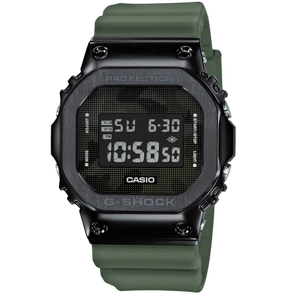 Reloj Casio digital con caja verde militar para hombre con