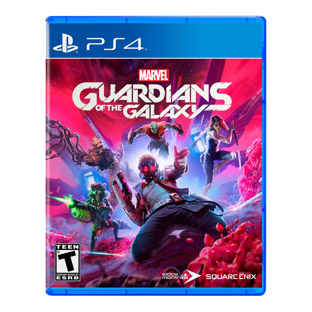 Videojuego Marvel's Guardianes de la Galaxia Playstation 4 Latam