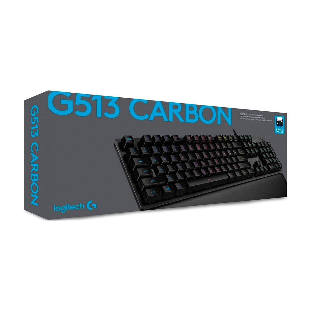 Teclado logitech 2024 g513 carbon