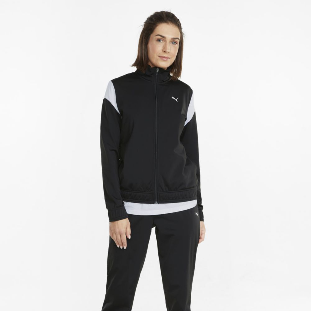 Buzo Puma Mujer Classic Tricot Suit Negro | Oechsle.pe - Oechsle