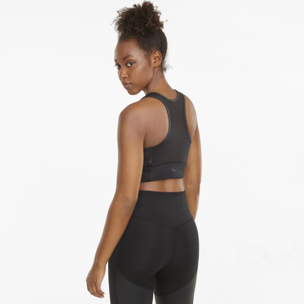 Top Deportivo Puma Mujer Moto Bra Top Negro | Oechsle.pe - Oechsle