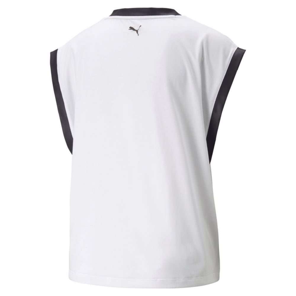 Top Deportivo Puma Mujer Moto Tank Blanco | Oechsle.pe - Oechsle