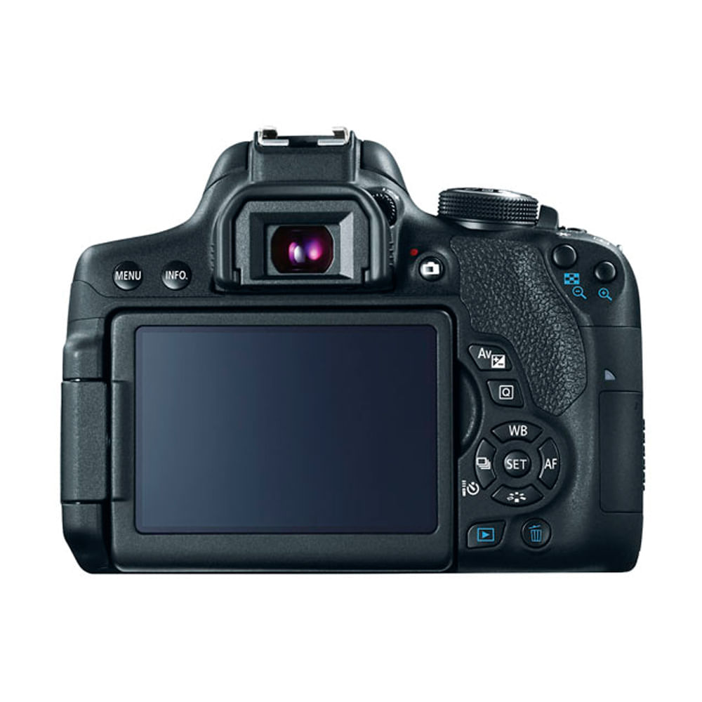 Cámara Digital Canon EOS Rebel T6i-750D Kit 18-55mm
