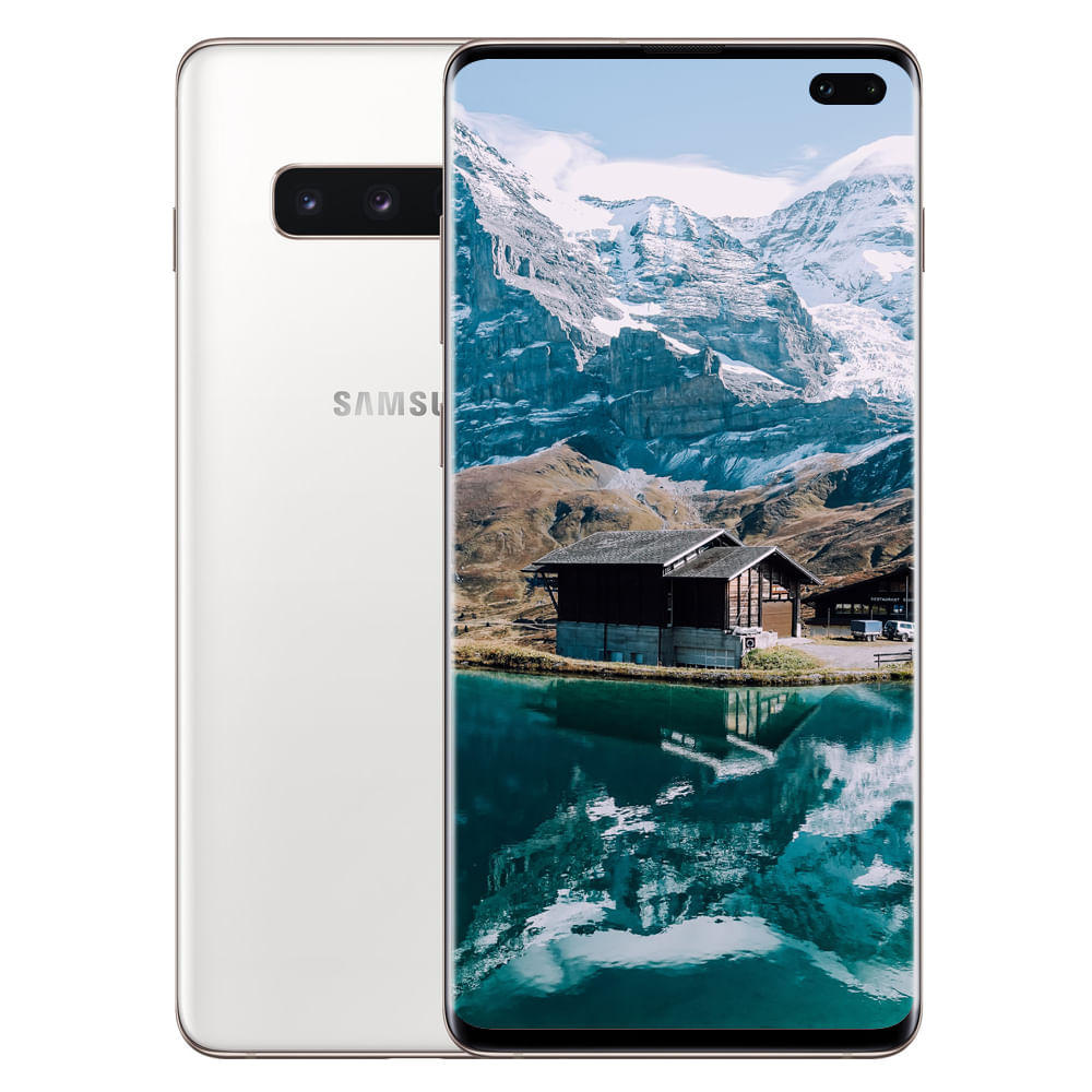 Celular Samsung Galaxy S10+ Plus 128GB 8GB RAM - Blanco | Knasta Perú