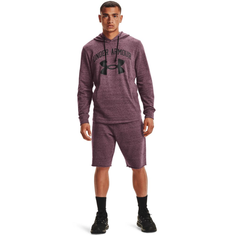 Polera Under Armour Hombre Rival Terry Morado | Oechsle.pe - Oechsle