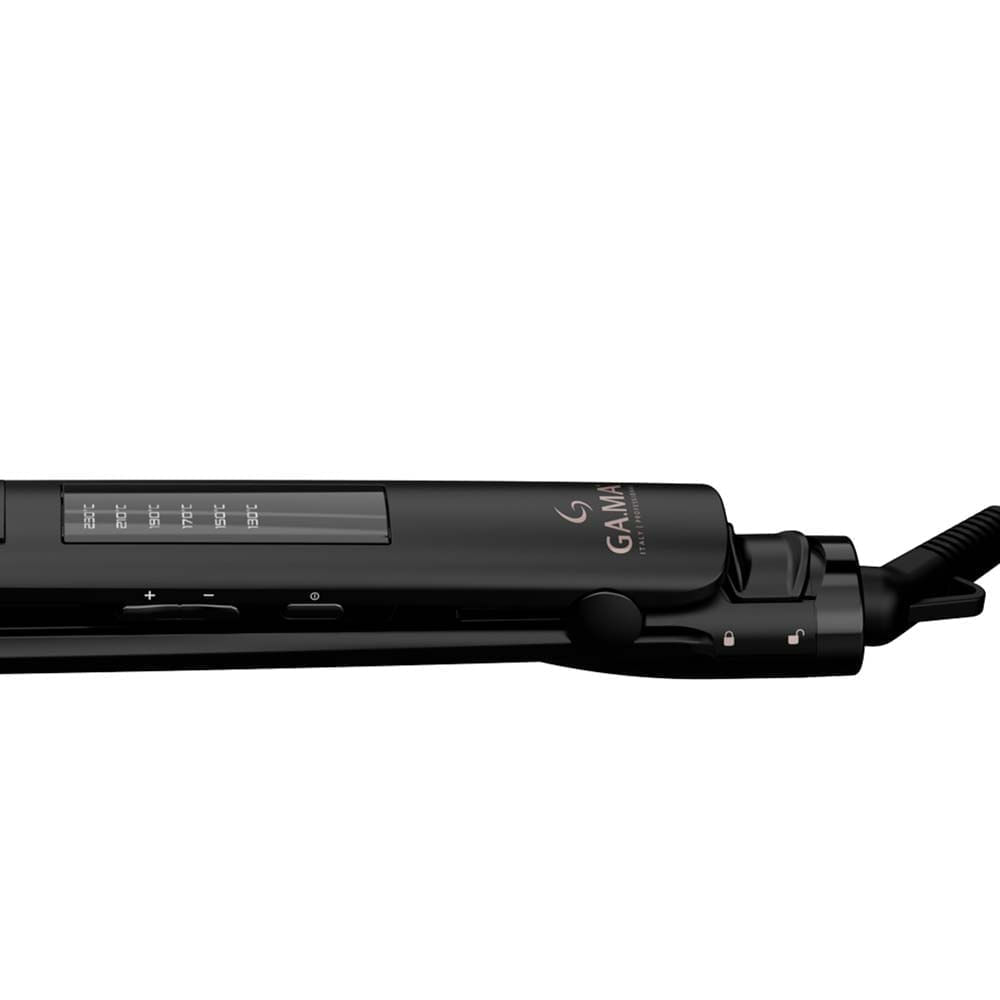 Alisadora de Cabello GAMA Elegance Chia Led Negro - Oechsle