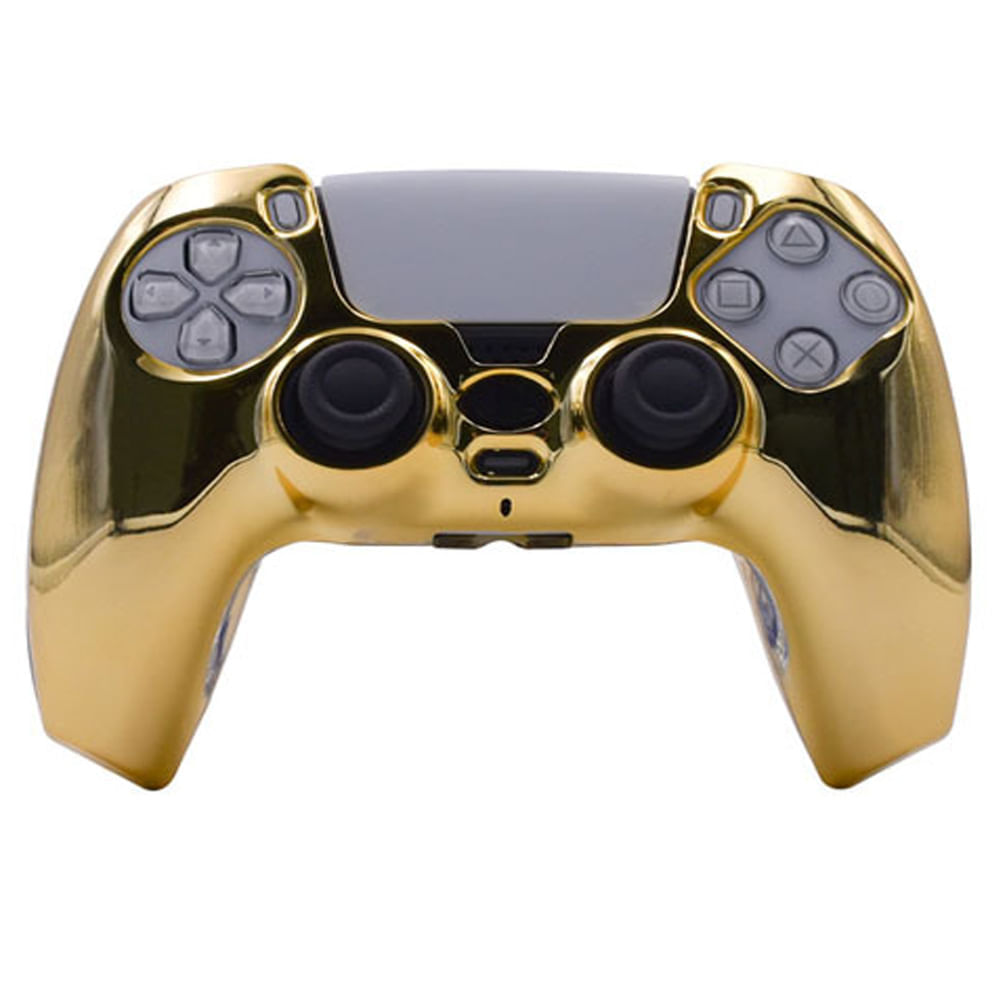 Case para Mando PS5 Dualsense Protector Rígido Oro Dorado