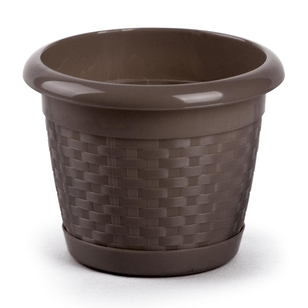 Maceta Garden Nogal #3 Polinplast