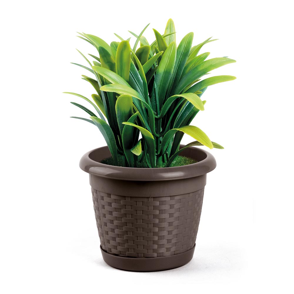 Maceta Garden Nogal #4 Polinplast