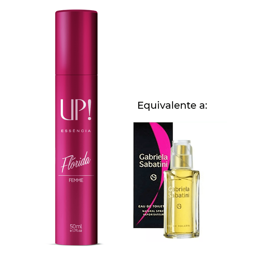Perfume Up 24 Florida Femme 50ml Gabriela Sabatini Femenino Oechsle Oechsle