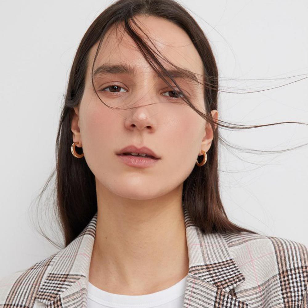 Blazer Sfera Mujer Rústica Cuadros Brown | Oechsle.pe - Oechsle