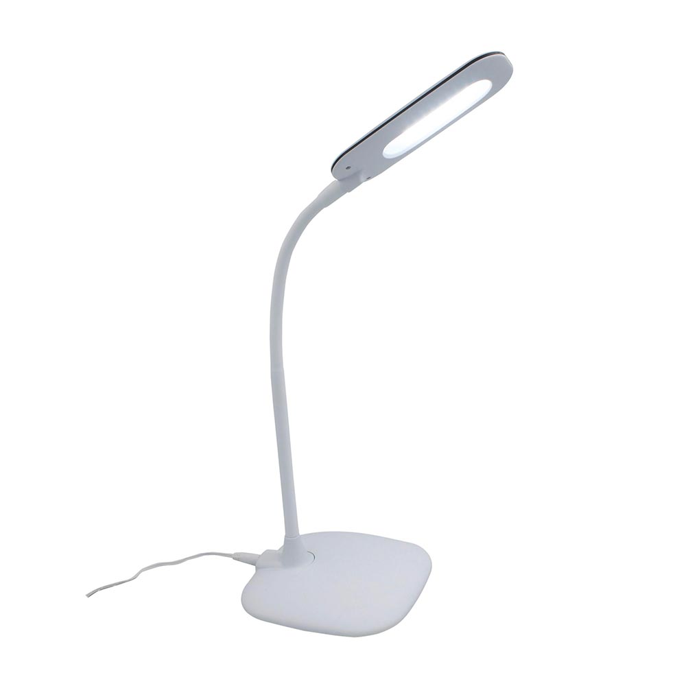 Lámpara de escritorio Mei led 710lm 6500k blanco Inspire