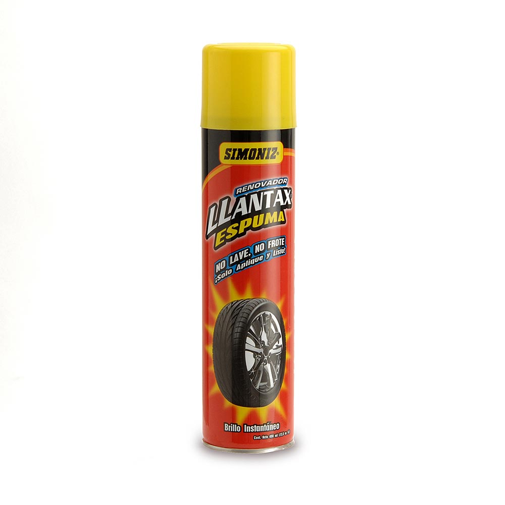 Renovador de llantas en espuma 400ml Simoniz