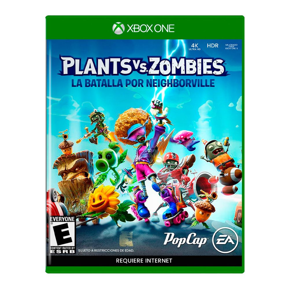 Videojuego Plants VS Zombies Battle For Neighborville Xbox One Latam