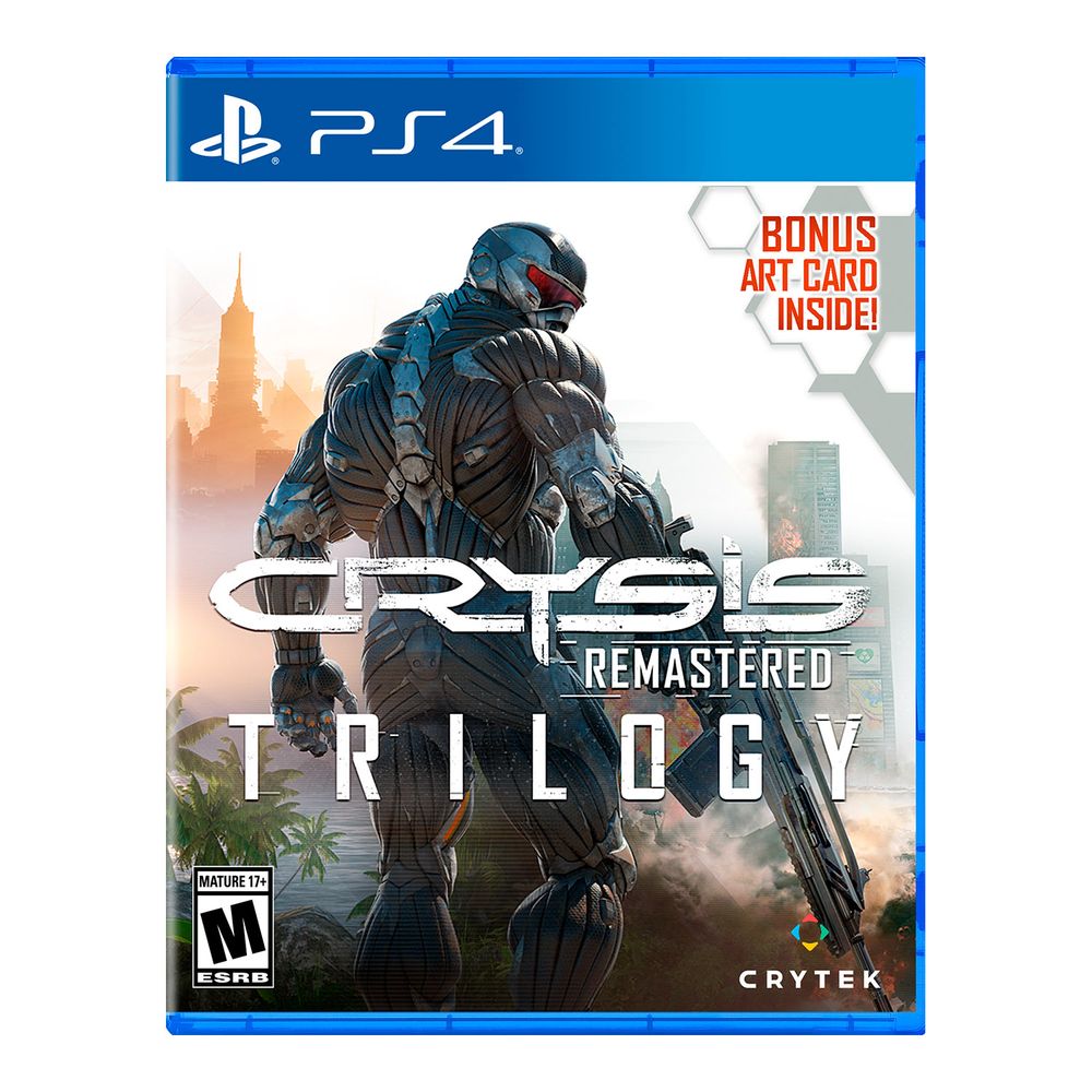 Videojuego Crysis Remastered Trilogy Playstation 4 Latam