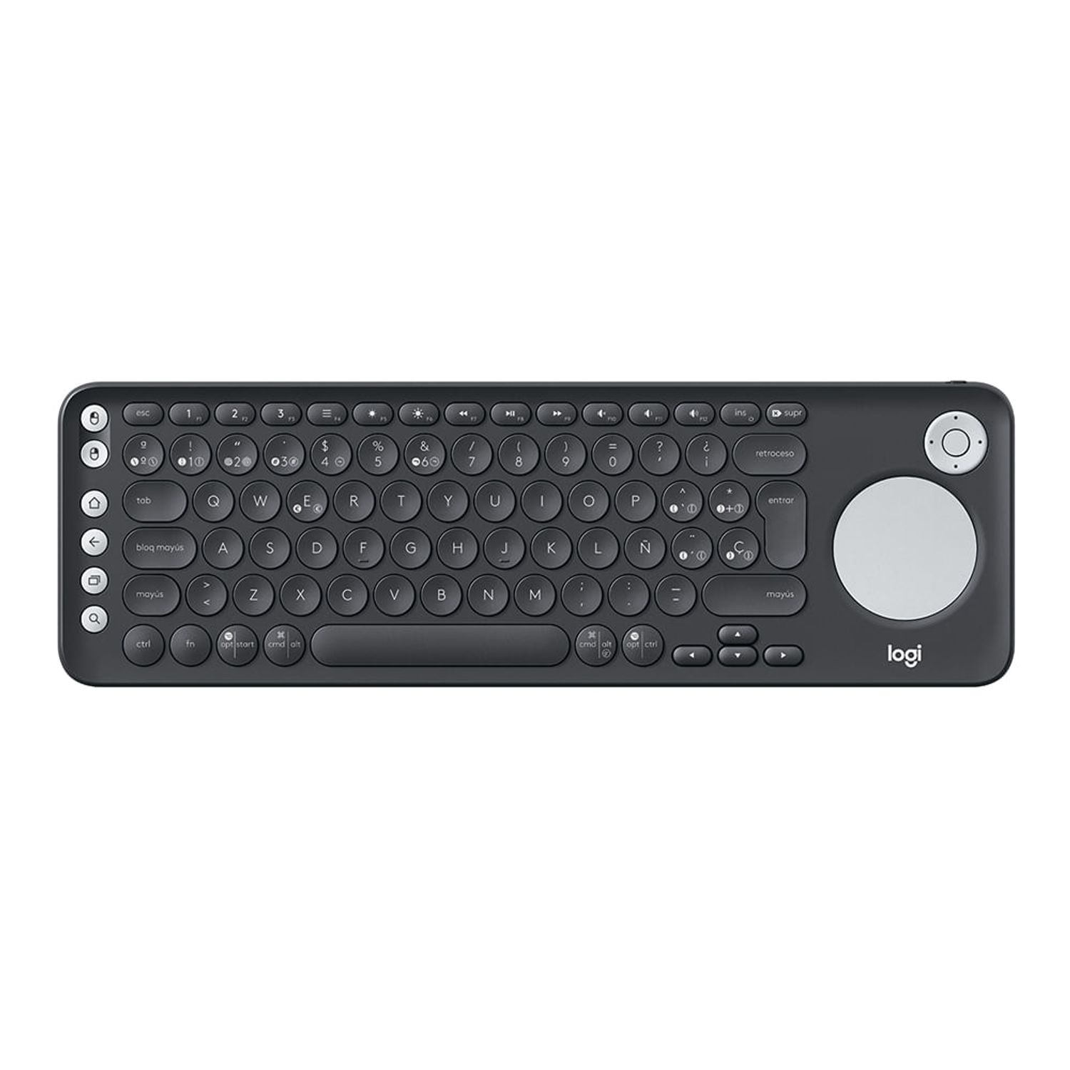 Logitech teclado 2024 con touchpad